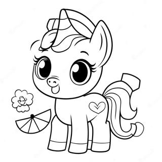 My Little Pony Sweetie Belle Coloring Pages