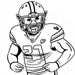 Ezekiel Elliott Coloring Pages