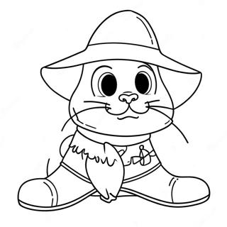 Adventurous Death Puss In Boots Coloring Page 74025-58632