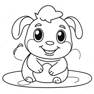 Cute Izzy With A Big Smile Coloring Page 74075-58657