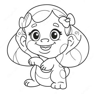 Cute Izzy With A Big Smile Coloring Page 74075-58659