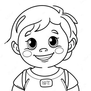 Izzy Coloring Pages