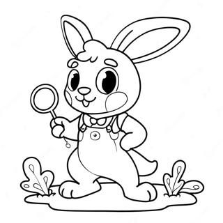 Super Rabbit Boy Coloring Pages