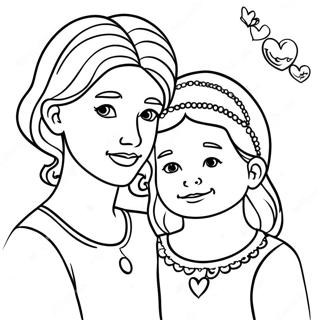 Heartfelt Christian Mothers Day Coloring Page 74145-58719