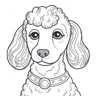 Poodle Coloring Pages