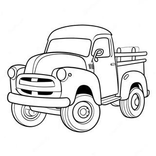 Little Blue Truck Craft Coloring Pages