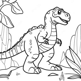 Indominus Rex Coloring Pages