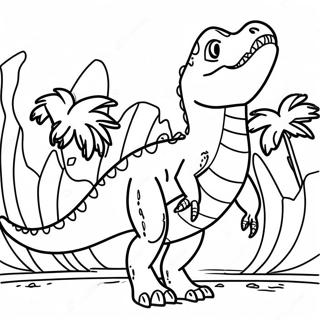 Indominus Rex Coloring Pages