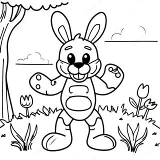 Spring Trap Coloring Pages