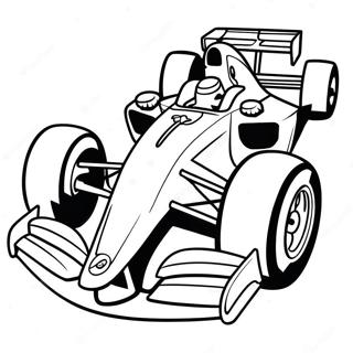 F1 Racerbil Farvelægningsside 7530-5994