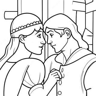 Romeo And Juliet Coloring Pages