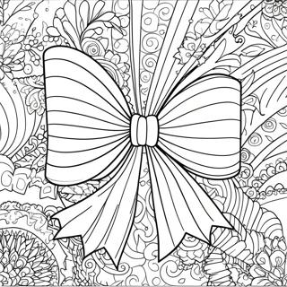 Bow Coloring Pages