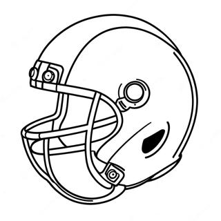 Football Coloring Page 760-609