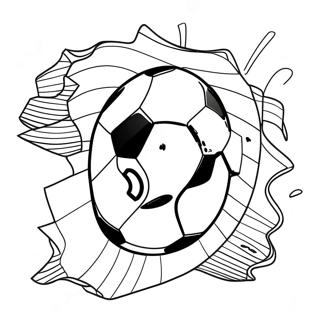 Football Coloring Page 760-610