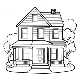 Gabby Dollhouse Coloring Pages