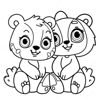 Gabby Und Pandy Paws Ausmalbild 7671-6115