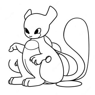 Mewtwo Boyama Sayfaları