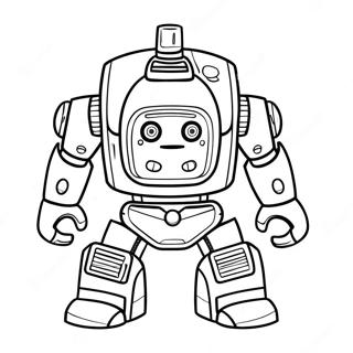 Rescue Bot Coloring Page 7710-6134