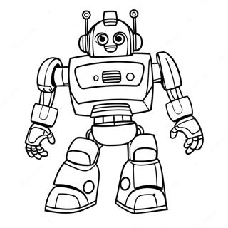 Rescue Bot Coloring Page 7710-6135