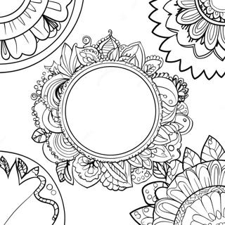 Circle Coloring Page 7890-6281