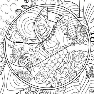 Circle Coloring Page 7890-6284