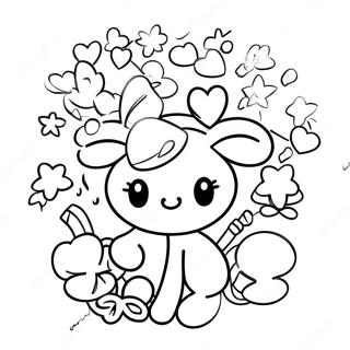 Colorful Lucky Charms Coloring Page 7901-6297