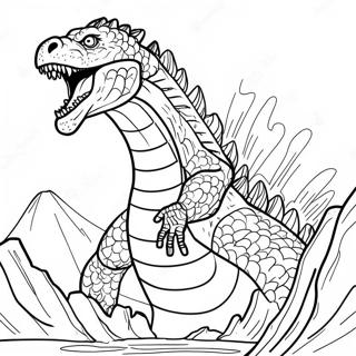 Shin Godzilla Coloring Page 790-629