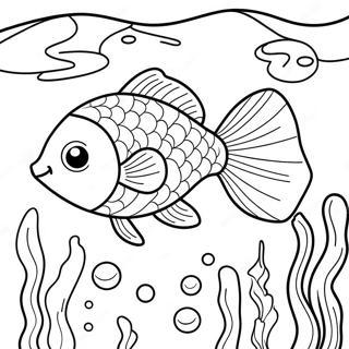 Goldfish Coloring Pages