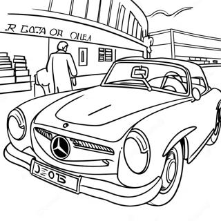 Mercedes Coloring Pages