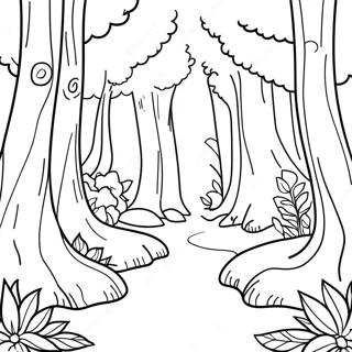 Nature Realistic For Adults Coloring Pages