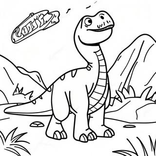 Jurassic Park Coloring Page 8110-6450