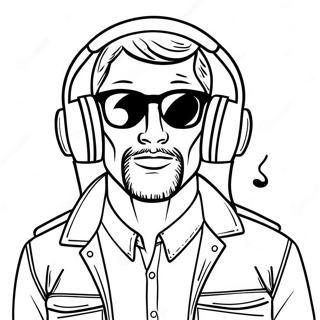 Speakerman Coloring Pages