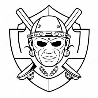 Raiders Coloring Pages