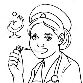 Nursing Coloring Pages