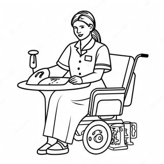 Nursing Coloring Page 8180-6526