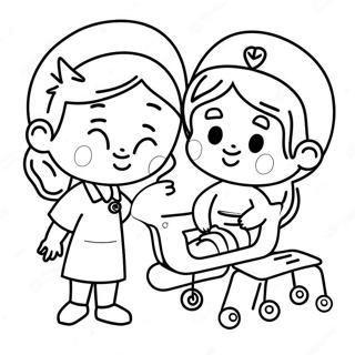 Nursing Coloring Pages