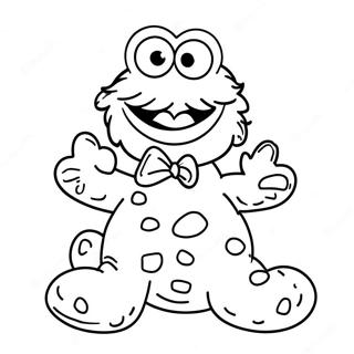 Cookie Monster Coloring Pages