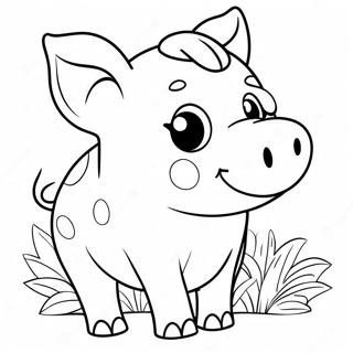 Piggy Coloring Pages