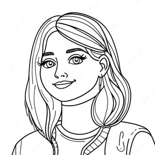 Bff Tumblr Girl Fashion Coloring Page 8260-6579