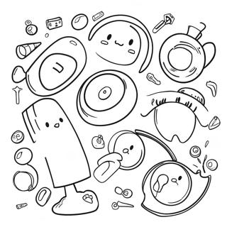 I Spy Fun Objects Coloring Page 830-668