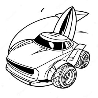 Rocket League Coloring Pages