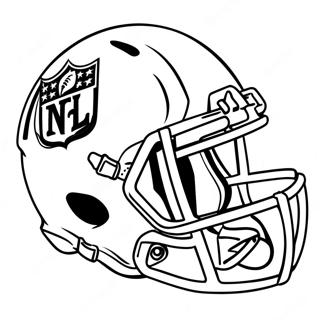 Nfl Helmet Coloring Pages