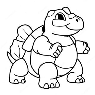 Blastoise Coloring Page 8370-6647