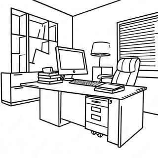 The Office Coloring Pages