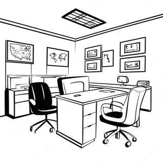 The Office Coloring Page 8380-6679