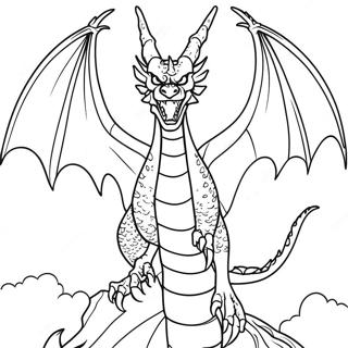 King Ghidorah Coloring Page 8500-6764