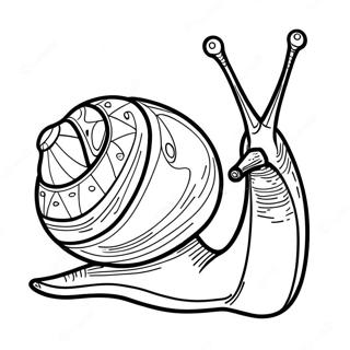 Snail Coloring Pages