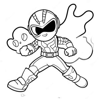 Kid Danger In Action Coloring Page 8521-6806