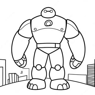 Big Hero 6 Coloring Page 8530-6777