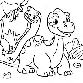 Land Before Time Coloring Pages